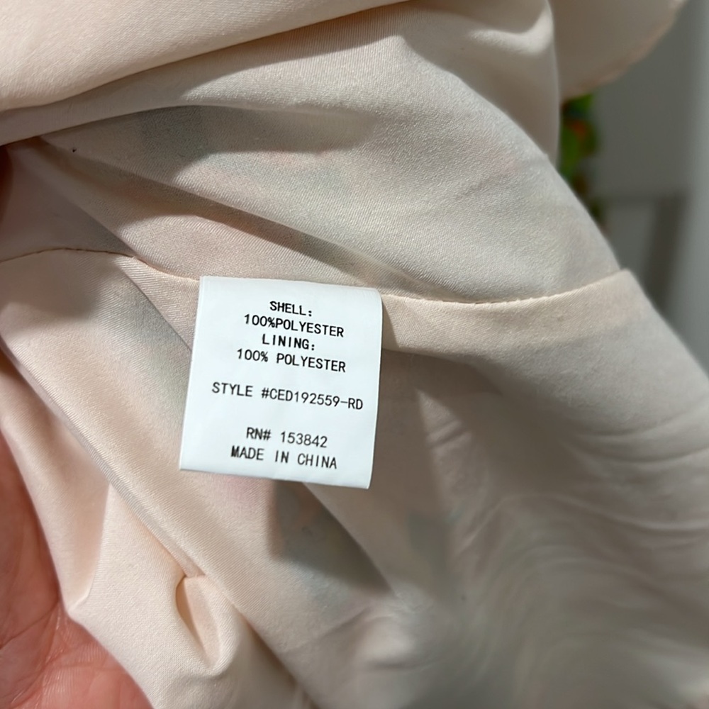 Melloday Smocked Mock Neck Tiered Maxi Dress - Picture 6 of 6